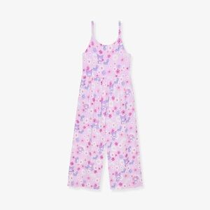 NIB Posh Peanut Kuromi & My Melody Garden Cami Jumpsuit 7-8Y